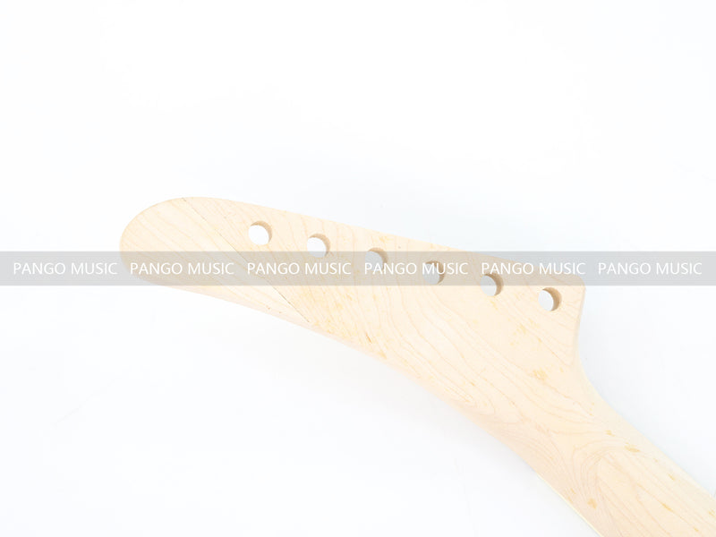 Explorer Style Ash Wood DIY Electric Guitar Kit with Flamed Maple Top (LRF-023, Limited Edition)