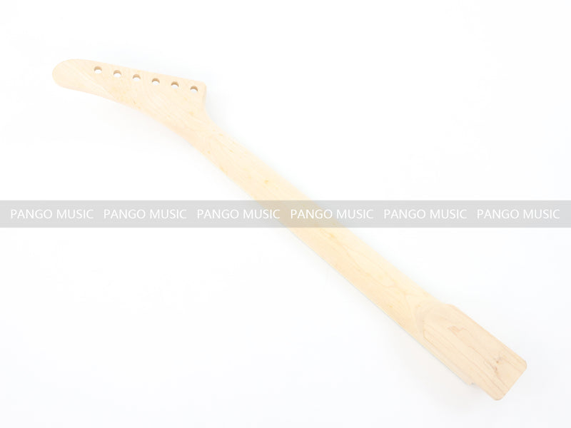 Explorer Style Ash Wood DIY Electric Guitar Kit with Flamed Maple Top (LRF-023, Limited Edition)