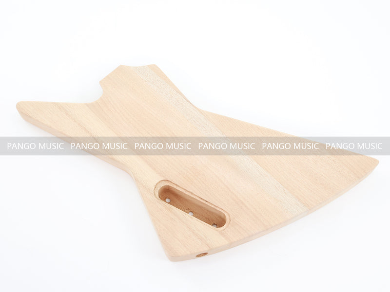 5-String Explorer Style DIY Electric Bass Guitar Kit (18706, No Hardware, Limited Edition)