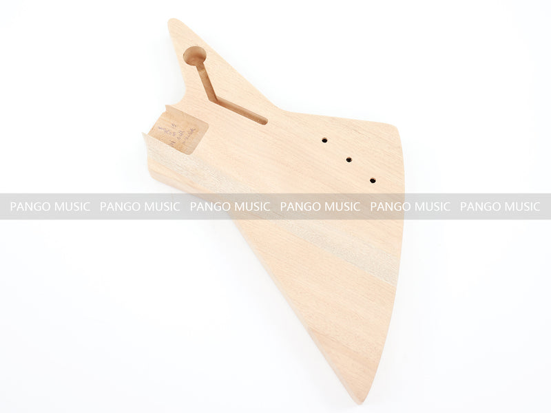 5-String Explorer Style DIY Electric Bass Guitar Kit (18706, No Hardware, Limited Edition)