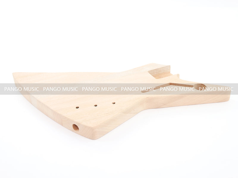 5-String Explorer Style DIY Electric Bass Guitar Kit (18706, No Hardware, Limited Edition)