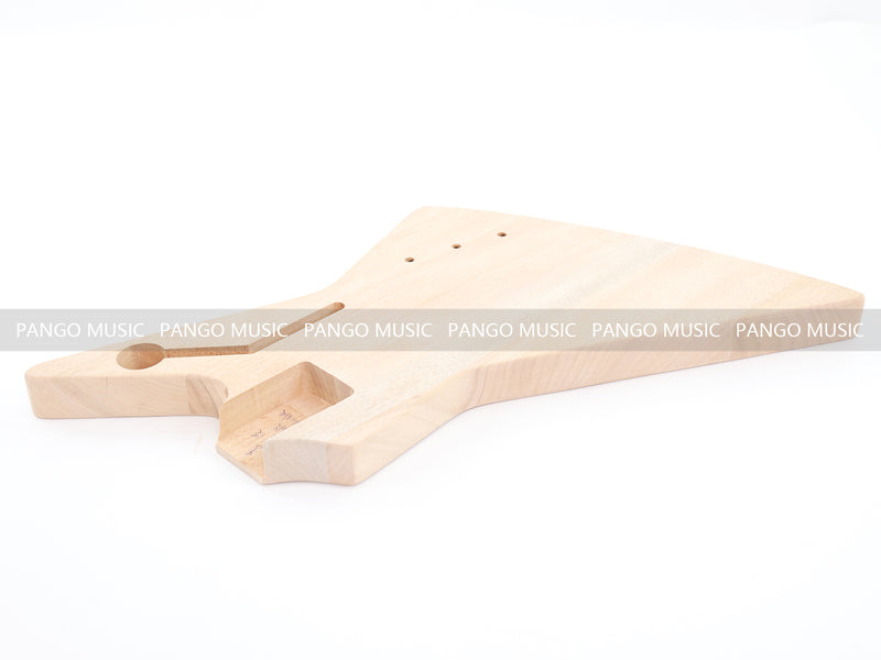 5-String Explorer Style DIY Electric Bass Guitar Kit (18706, No Hardware, Limited Edition)