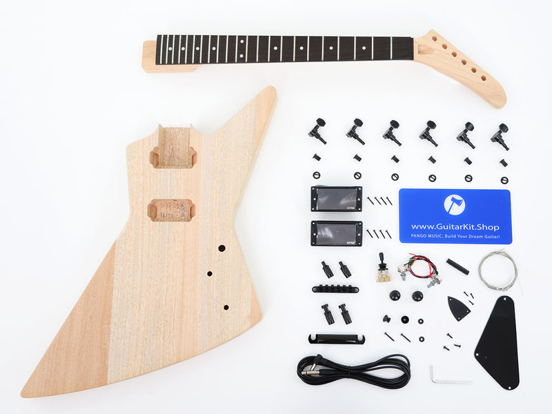 Explorer Style DIY Electric Guitar Kit (12152, Limited Edition)