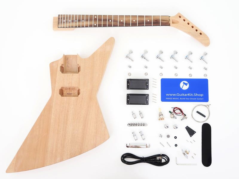 Explorer Style DIY Electric Guitar Kit (13312, Limited Edition)