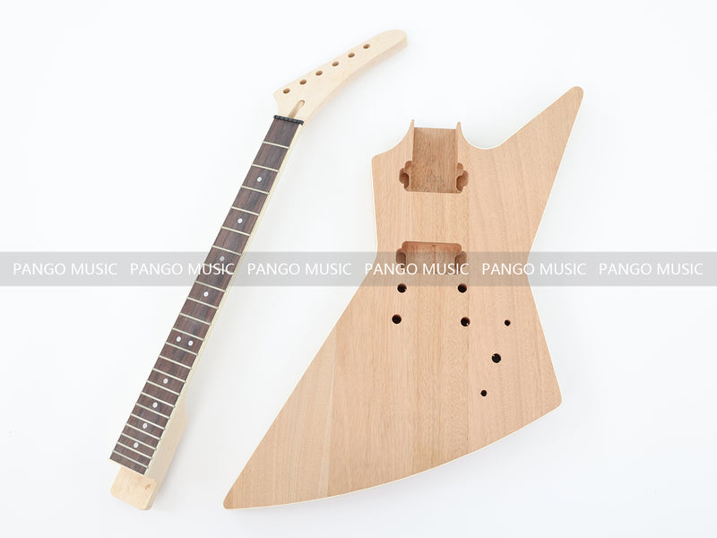Explorer Style DIY Electric Guitar Kit (LRF-037, Limited Edition)