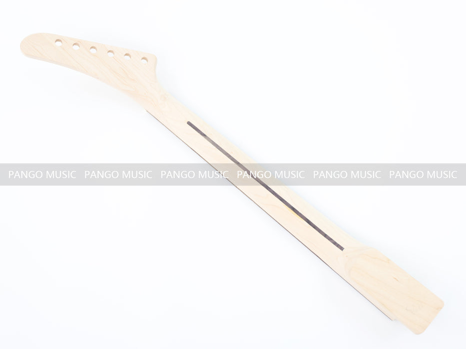 Explorer Style DIY Electric Guitar Kit with Spalted Maple Top (LRF-044, Limited Edition)