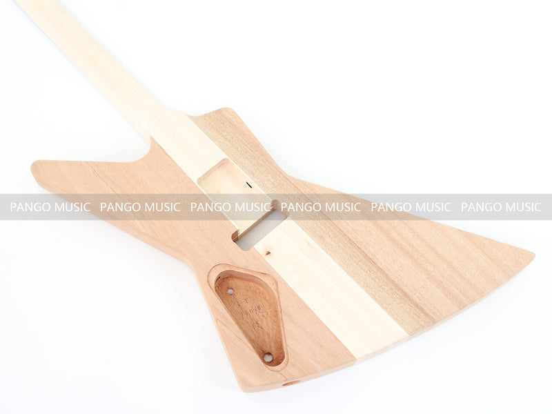 Explorer Style Neck-Through Design DIY Electric Guitar Kit (PEX-632X)