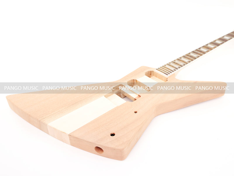 Explorer Style Neck-Through Design DIY Electric Guitar Kit (PEX-632X)