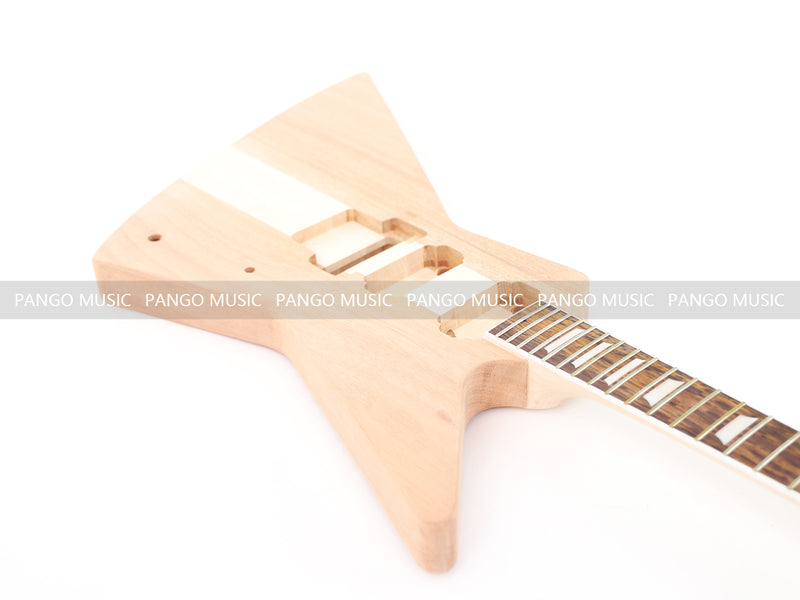 Explorer Style Neck-Through Design DIY Electric Guitar Kit (PEX-632X)