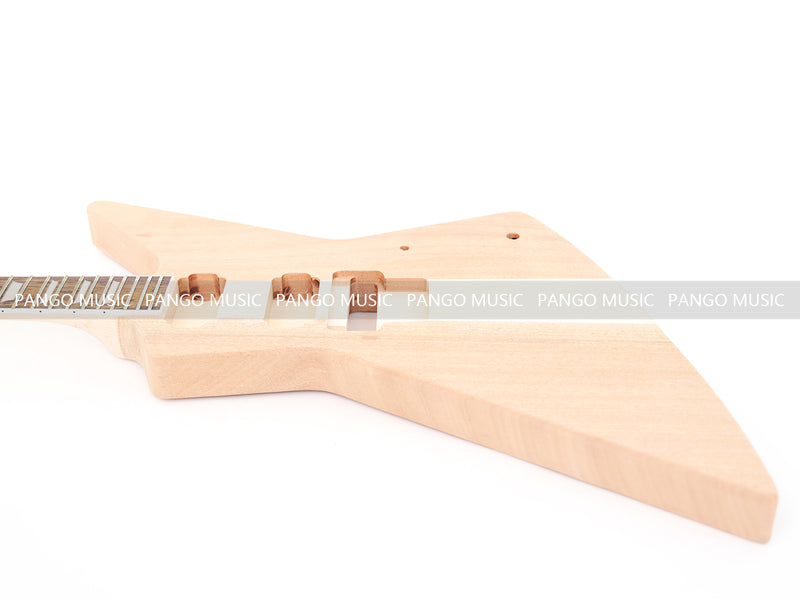 Explorer Style Neck-Through Design DIY Electric Guitar Kit (PEX-632X)