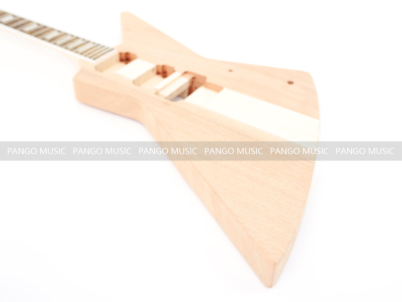 Explorer Style Neck-Through Design DIY Electric Guitar Kit (PEX-632X)