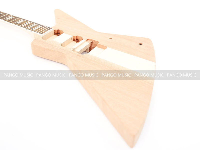 Explorer Style Neck-Through Design DIY Electric Guitar Kit (PEX-632X)