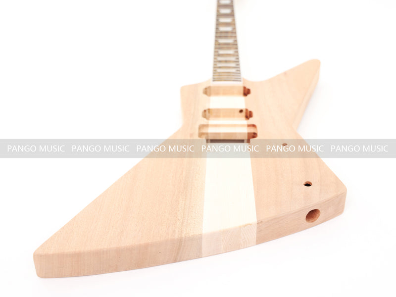 Explorer Style Neck-Through Design DIY Electric Guitar Kit (PEX-632X)