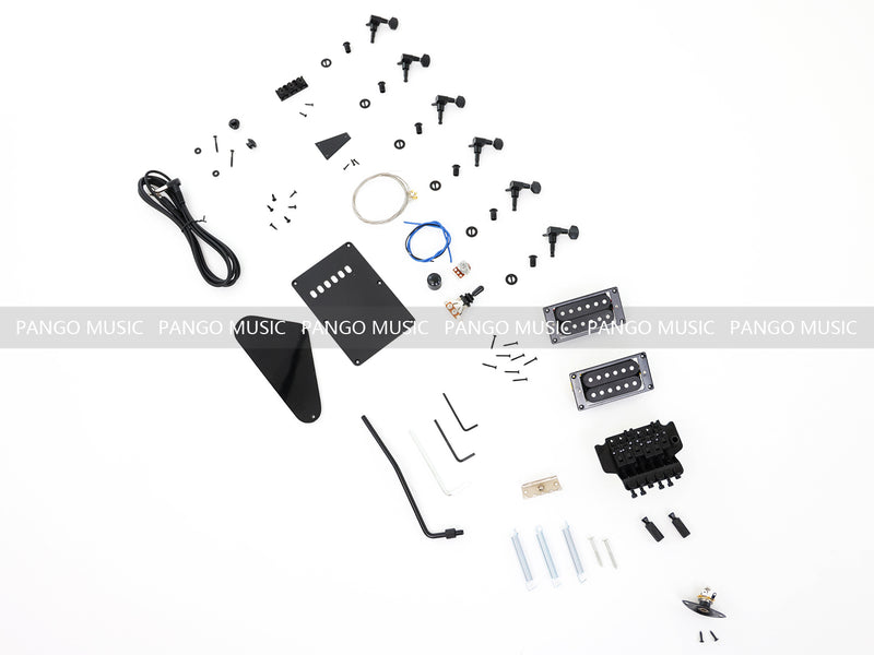 Explorer Style Neck-Through Design DIY Electric Guitar Kit (PEX-632X)