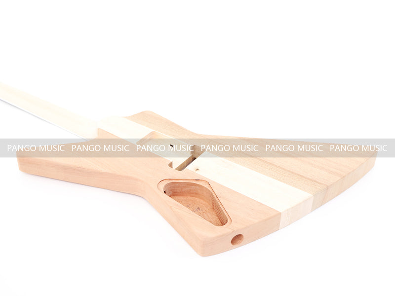 Explorer Style Neck-Through Design DIY Electric Guitar Kit (PEX-632X)