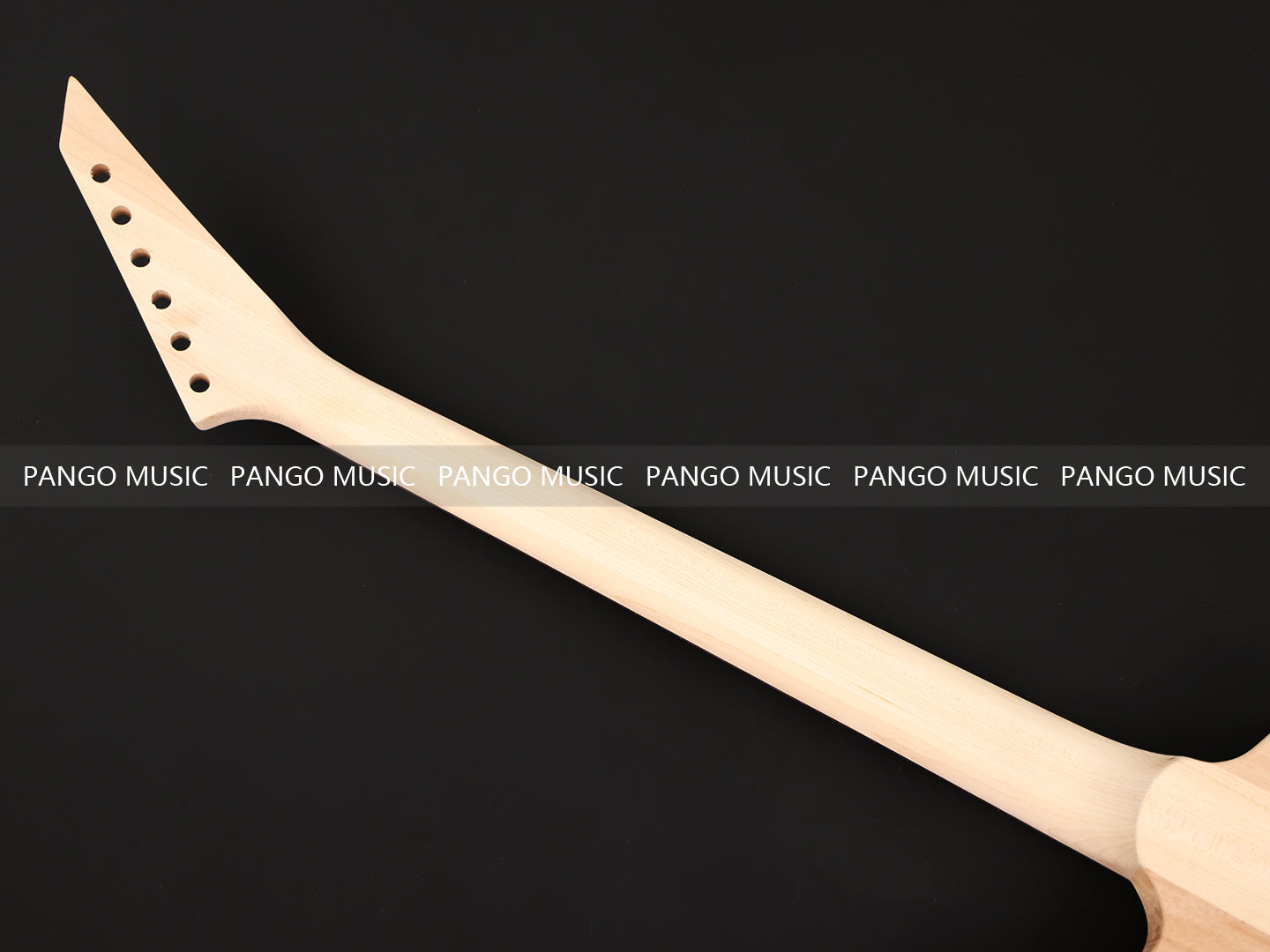 Explorer Style Neck-Through Reverse Headstock DIY Electric Guitar