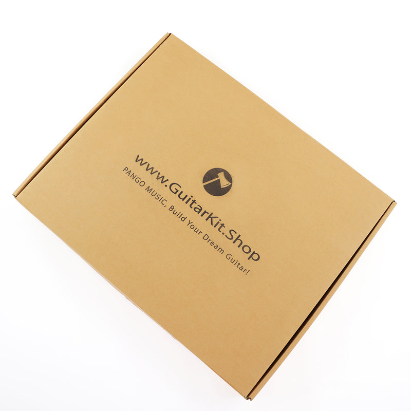 Explorer & Flying V Style DIY Electric Guitar Kit Fast Shipping Packing (PC-003, Not for Sale)