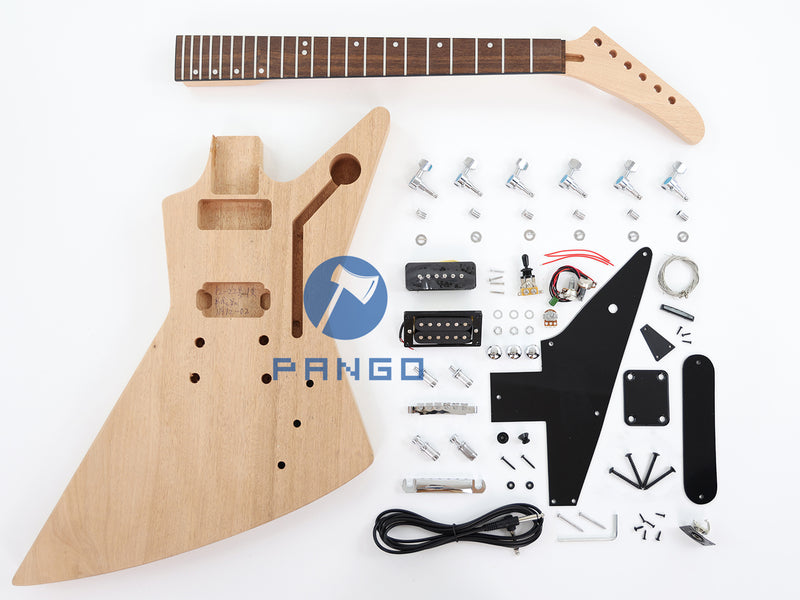 Explorer Style DIY Electric Guitar Kit (11912, Limited Edition)
