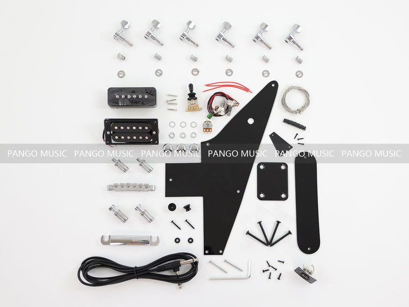 Explorer Style DIY Electric Guitar Kit (11912, Limited Edition)