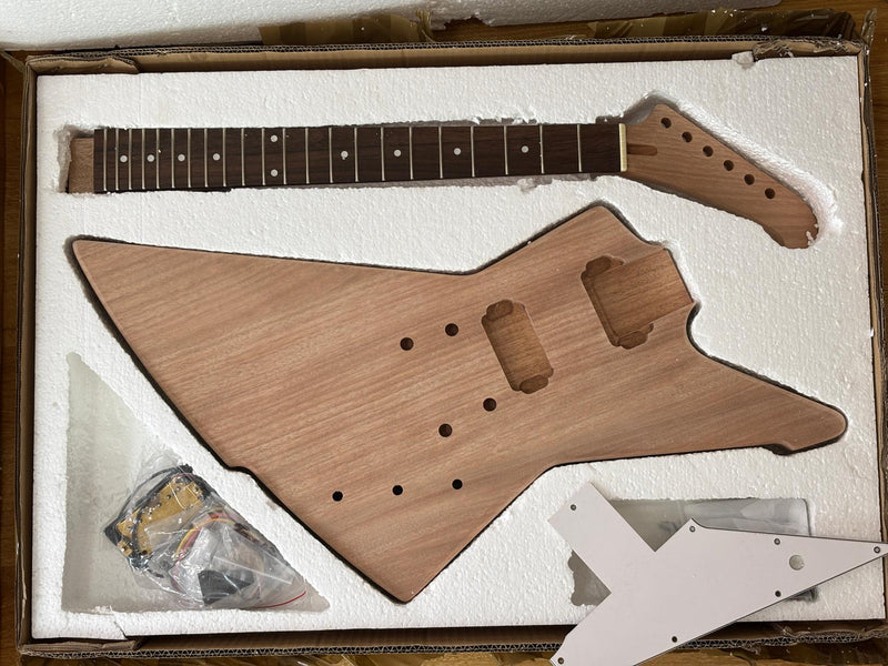 Explorer Style DIY Electric Guitar Kit (PEX-825)