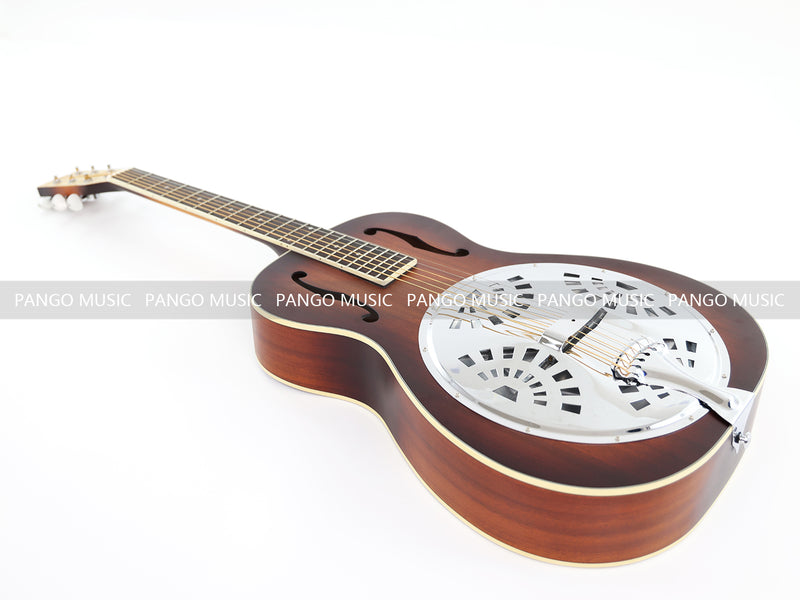 Fender PR-180E Style Aged Cognac Burst Resonator Acoustic Guitar (HD-40)