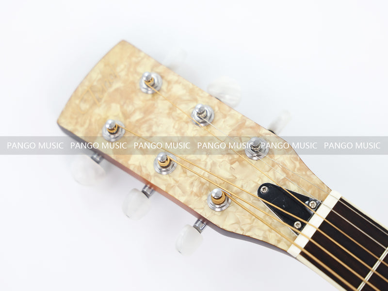 Fender PR-180E Style Aged Cognac Burst Resonator Acoustic Guitar (HD-40)