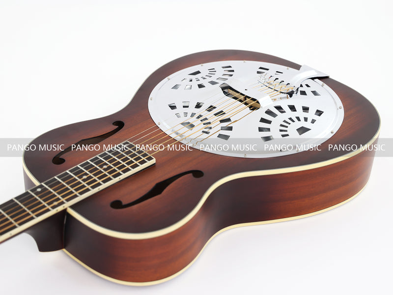 Fender PR-180E Style Aged Cognac Burst Resonator Acoustic Guitar (HD-40)