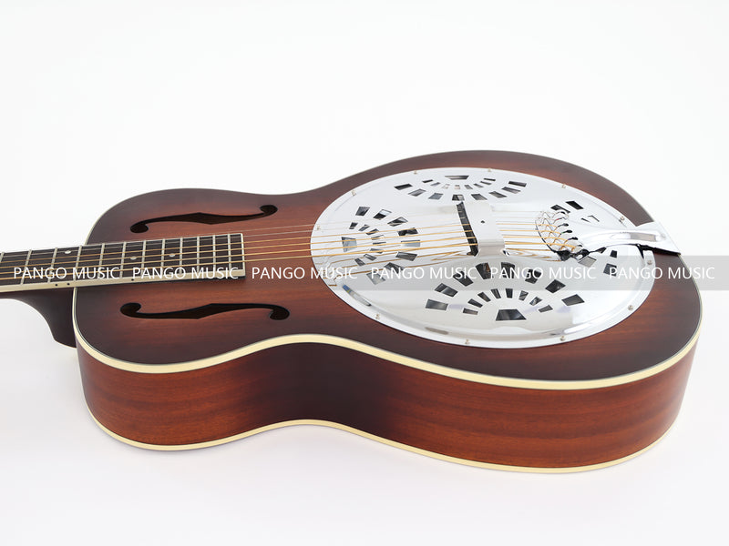 Fender PR-180E Style Aged Cognac Burst Resonator Acoustic Guitar (HD-40)