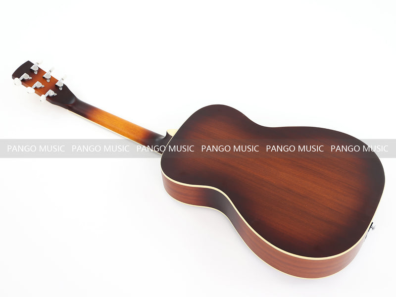 Fender PR-180E Style Aged Cognac Burst Resonator Acoustic Guitar (HD-40)