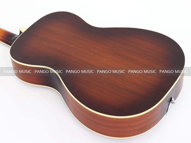 Fender PR-180E Style Aged Cognac Burst Resonator Acoustic Guitar (HD-40)