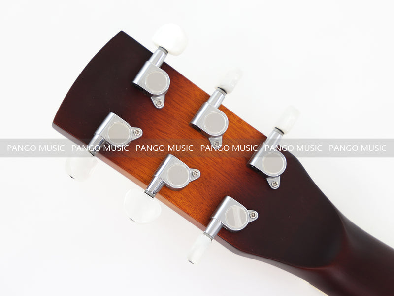 Fender PR-180E Style Aged Cognac Burst Resonator Acoustic Guitar (HD-40)