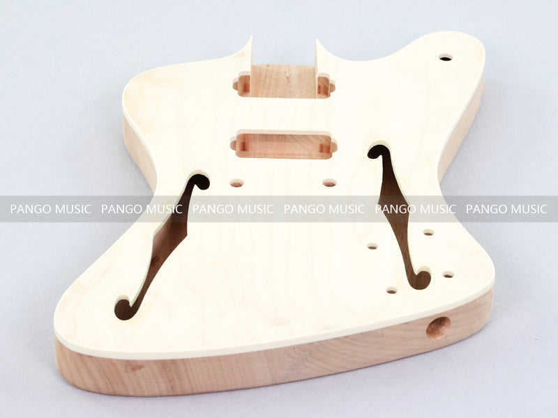 Firebird Style Semi Hollow Body DIY Electric Guitar Kit with Gold Hardware (PFB-190X)