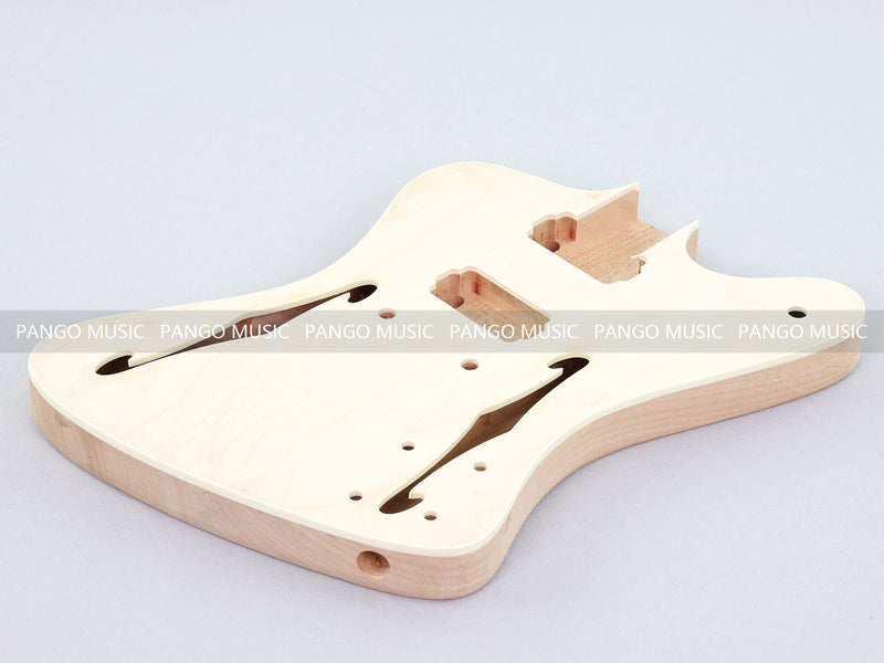 Firebird Style Semi Hollow Body DIY Electric Guitar Kit with Gold Hardware (PFB-190X)