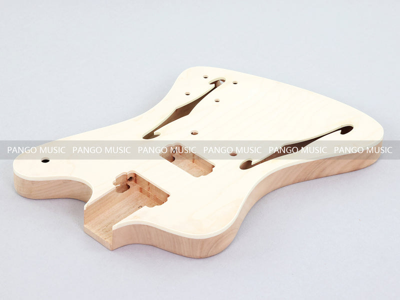 Firebird Style Semi Hollow Body DIY Electric Guitar Kit with Gold Hardware (PFB-190X)