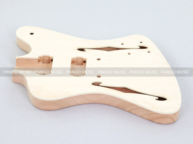 Firebird Style Semi Hollow Body DIY Electric Guitar Kit with Gold Hardware (PFB-190X)