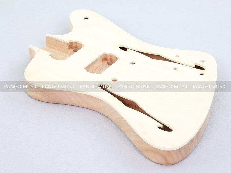 Firebird Style Semi Hollow Body DIY Electric Guitar Kit with Gold Hardware (PFB-190X)