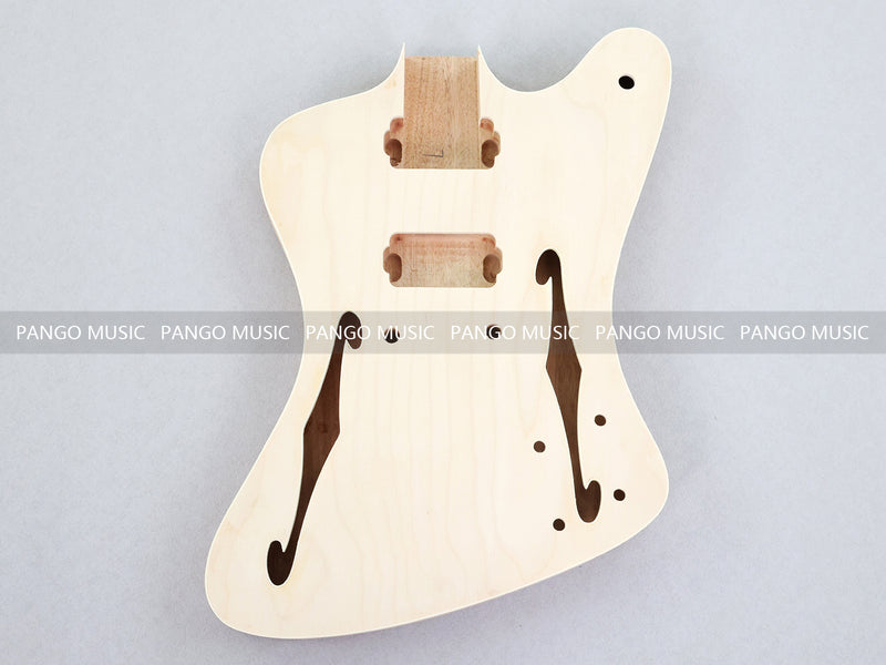 Firebird Style Semi Hollow Body DIY Electric Guitar Kit with Gold Hardware (PFB-190X)