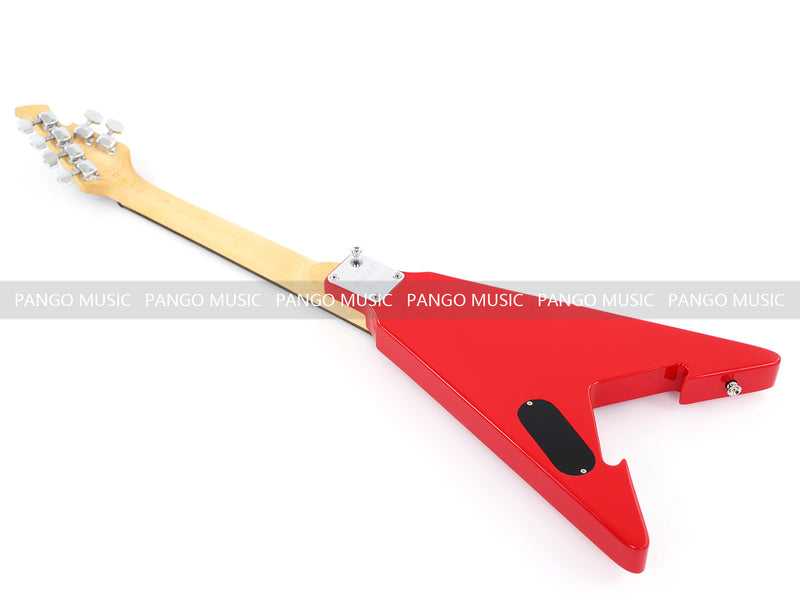 First Act Brand 6-String Electric Guitar with Gloss Bright Red Finish (FA-300)