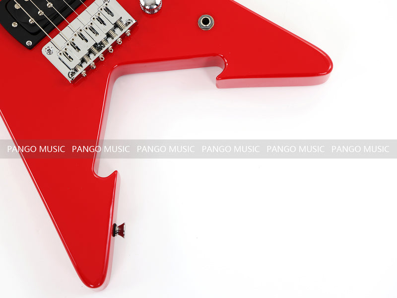 First Act Brand 6-String Electric Guitar with Gloss Bright Red Finish (FA-300)