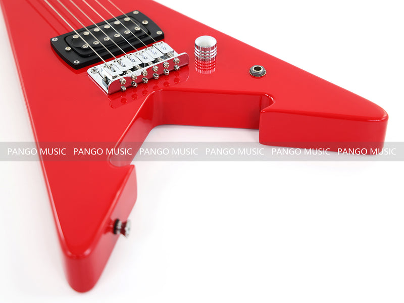 First Act Brand 6-String Electric Guitar with Gloss Bright Red Finish (FA-300)