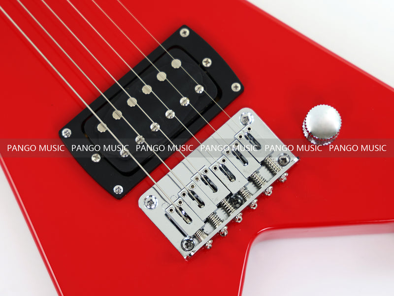 First Act Brand 6-String Electric Guitar with Gloss Bright Red Finish (FA-300)