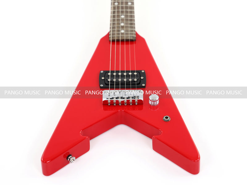 First Act Brand 6-String Electric Guitar with Gloss Bright Red Finish (FA-300)