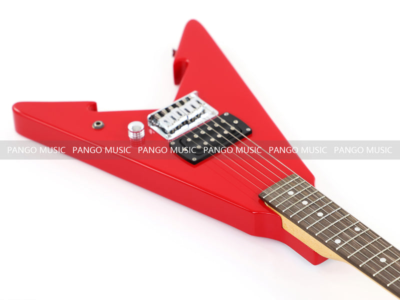 First Act Brand 6-String Electric Guitar with Gloss Bright Red Finish (FA-300)