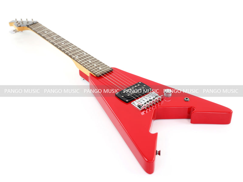 First Act Brand 6-String Electric Guitar with Gloss Bright Red Finish (FA-300)