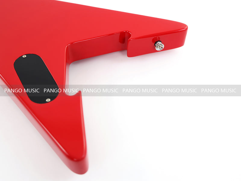 First Act Brand 6-String Electric Guitar with Gloss Bright Red Finish (FA-300)