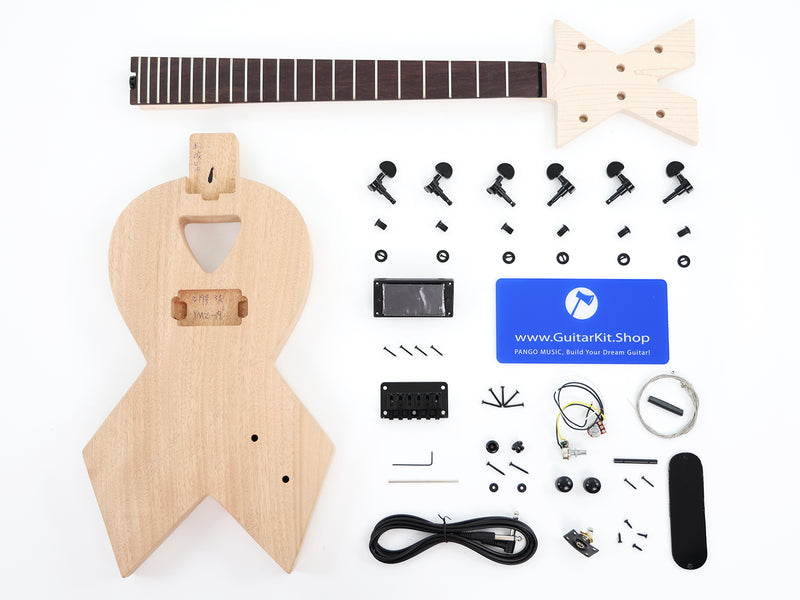 Fish Body Design DIY Electric Guitar Kit (YMZ-095K, Limited Edition)