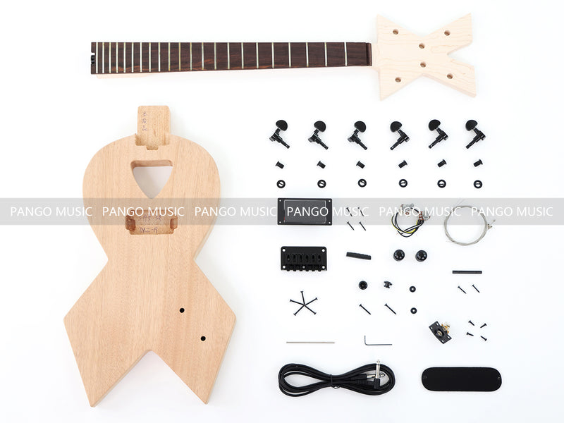 Fish Body Design DIY Electric Guitar Kit (YMZ-095K, Limited Edition)