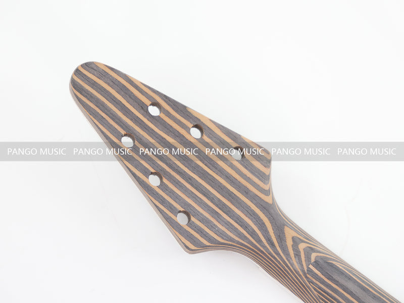 Flying V Style All Zebrawood DIY Electric Guitar Kit (PFV-670C, Limited Edition)