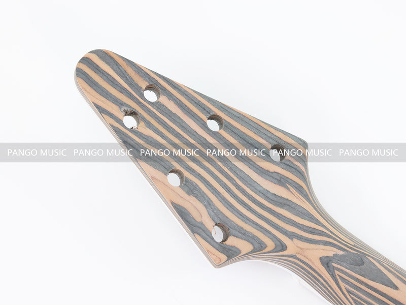 Flying V Style All Zebrawood DIY Electric Guitar Kit (PFV-670)