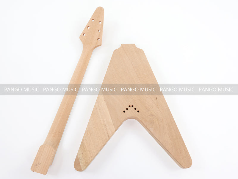 Flying V Style DIY Electric Guitar Kit ( 11903, Limited Edition )